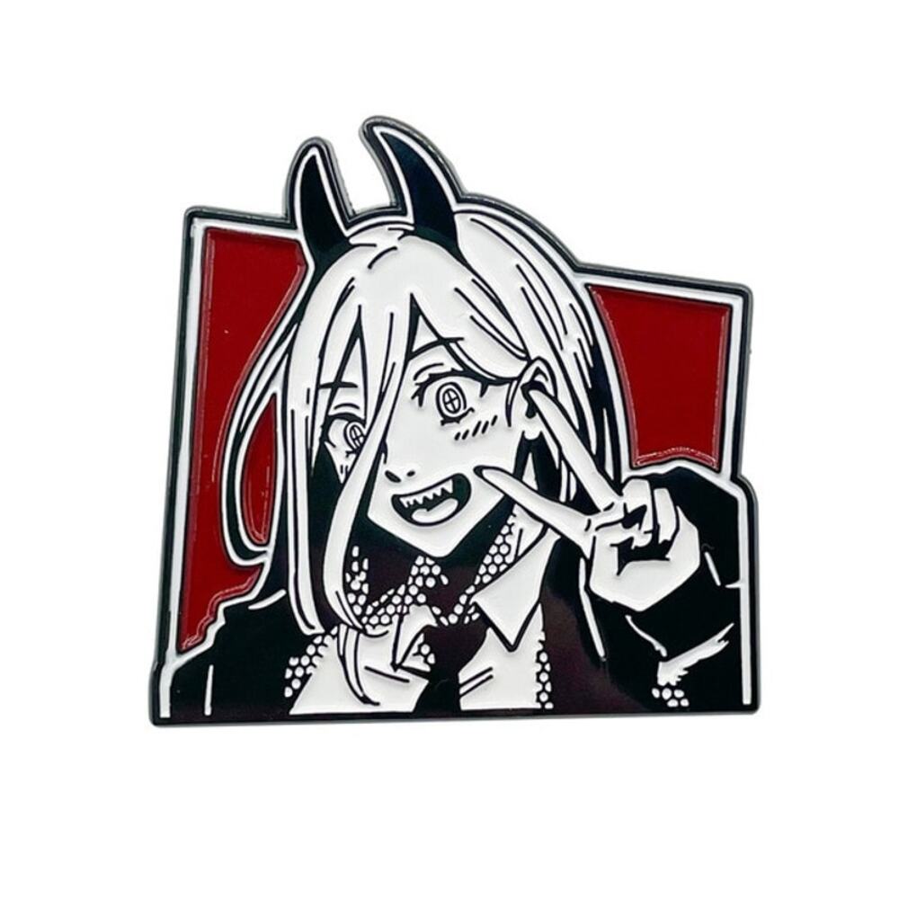 Chainsaw Man POWER Japanese Anime Manga Enamel Pins 15